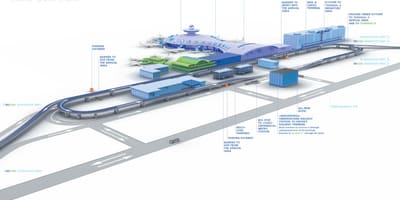 Zemljevid letališču Vnukovo