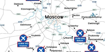 Moskva letališče zemljevid terminal